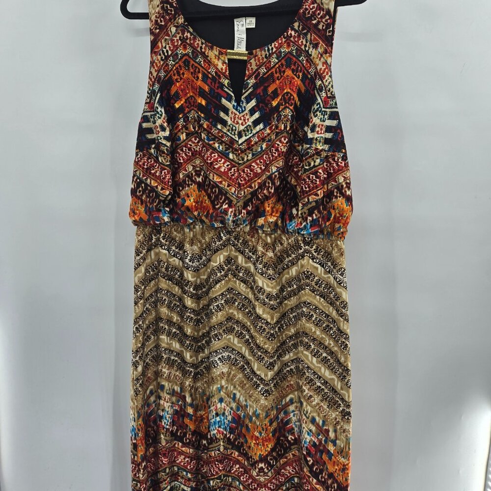 Emma & Michele Bohemian Sleeveless Maxi Dress 2x